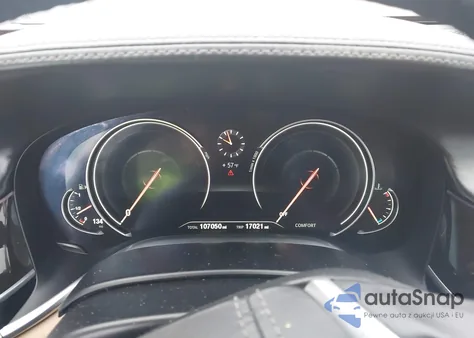 2017 BMW 740I из США, поврежденный, VIN WBA7E2C35HG740869